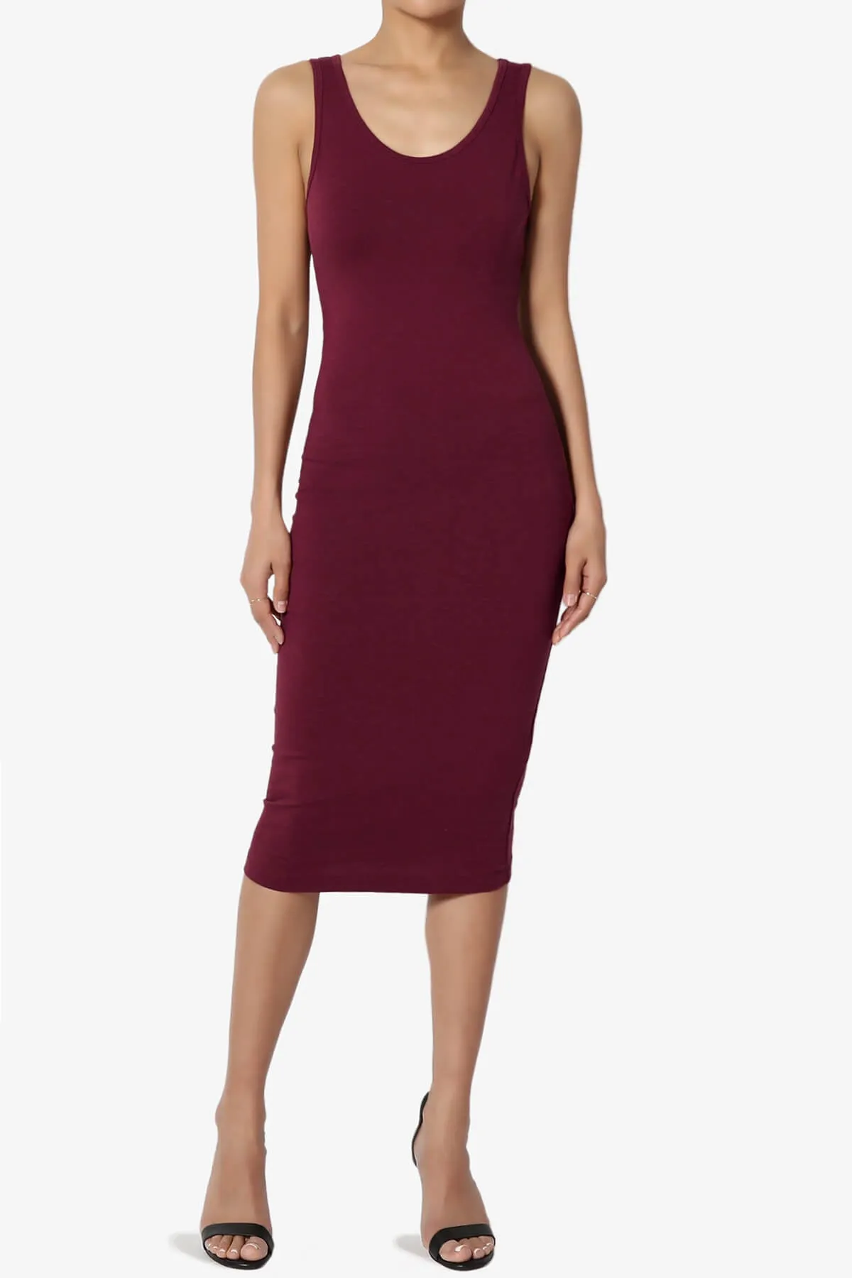 Fontella Sleeveless Bodycon Midi Dress