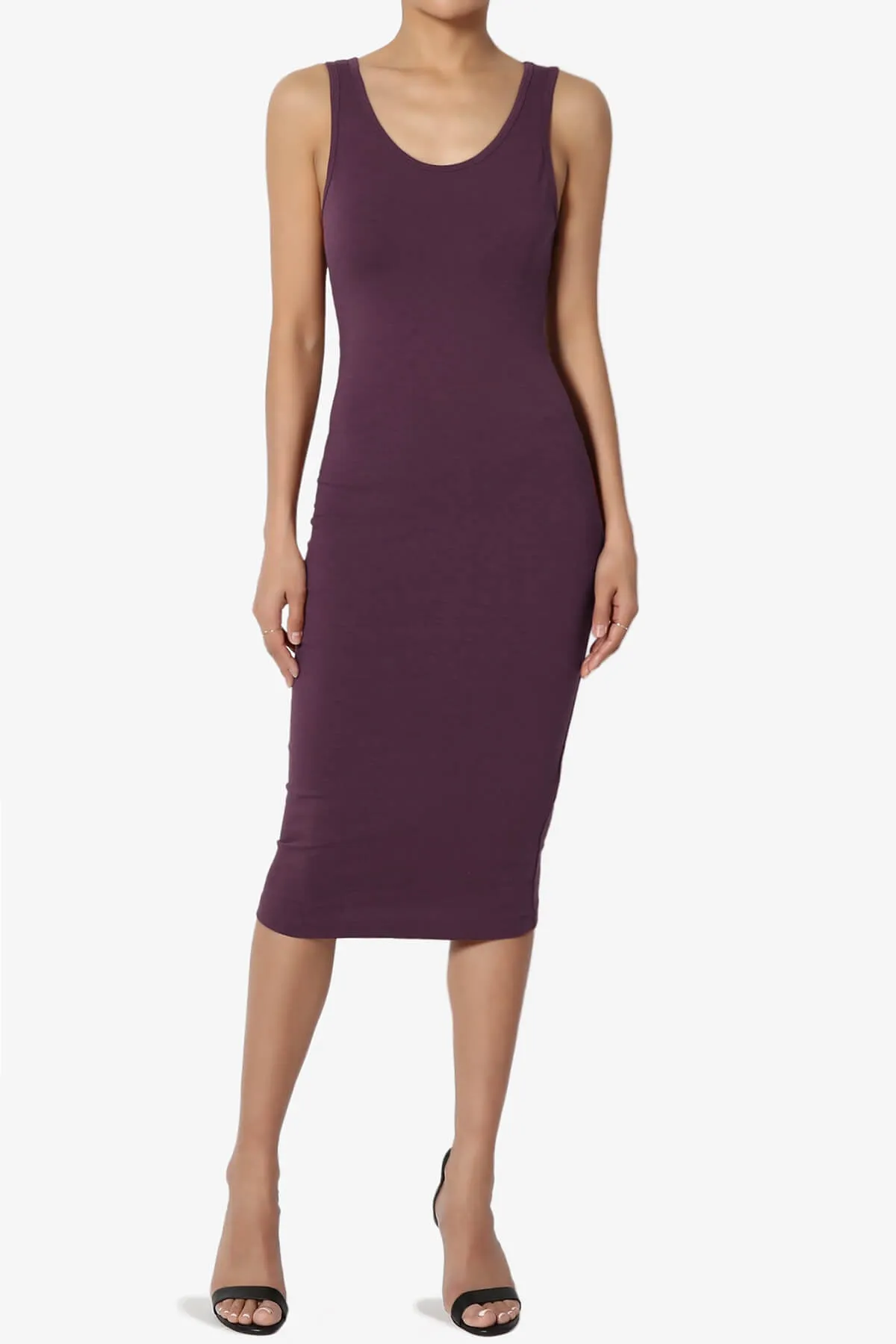 Fontella Sleeveless Bodycon Midi Dress