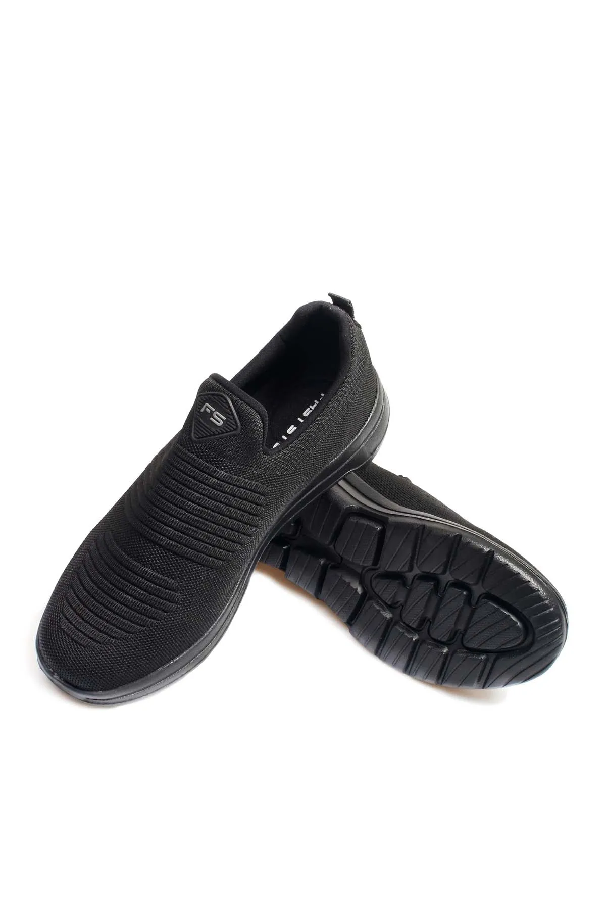 FST Men's Walking Shoes 572MA2480 Black - Birmingham