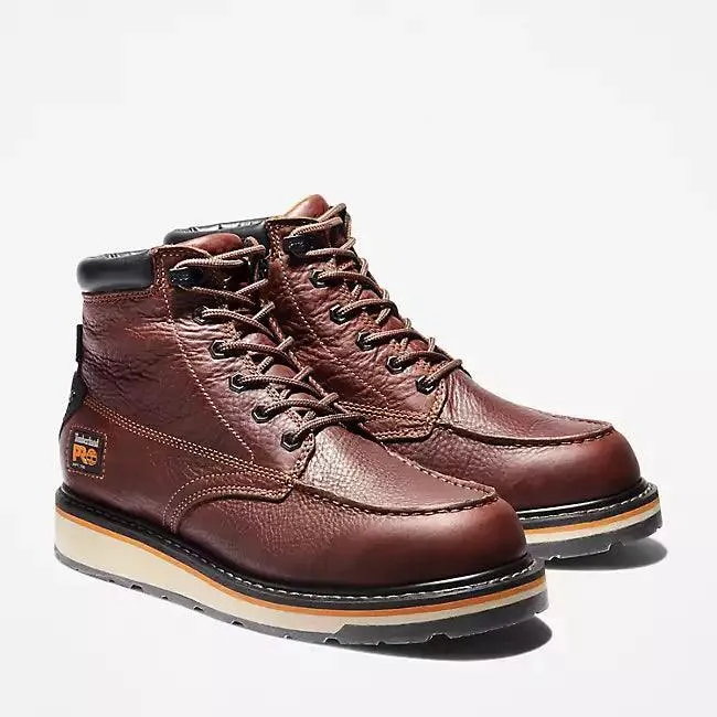 Gridworks 6in Soft Toe WP Brown