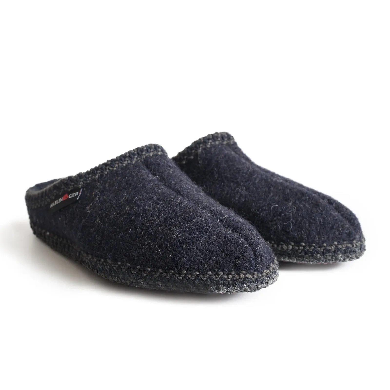 Haflinger AS20 Classic Slipper (Unisex) - Navy