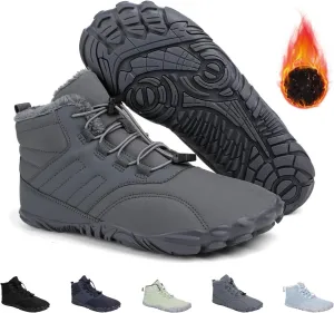 Hike Winter Footwear Waterproof Barefoot Boots Shoes,Non-Slip Walking Hiking Boots for Women Men Trail Running Shoes