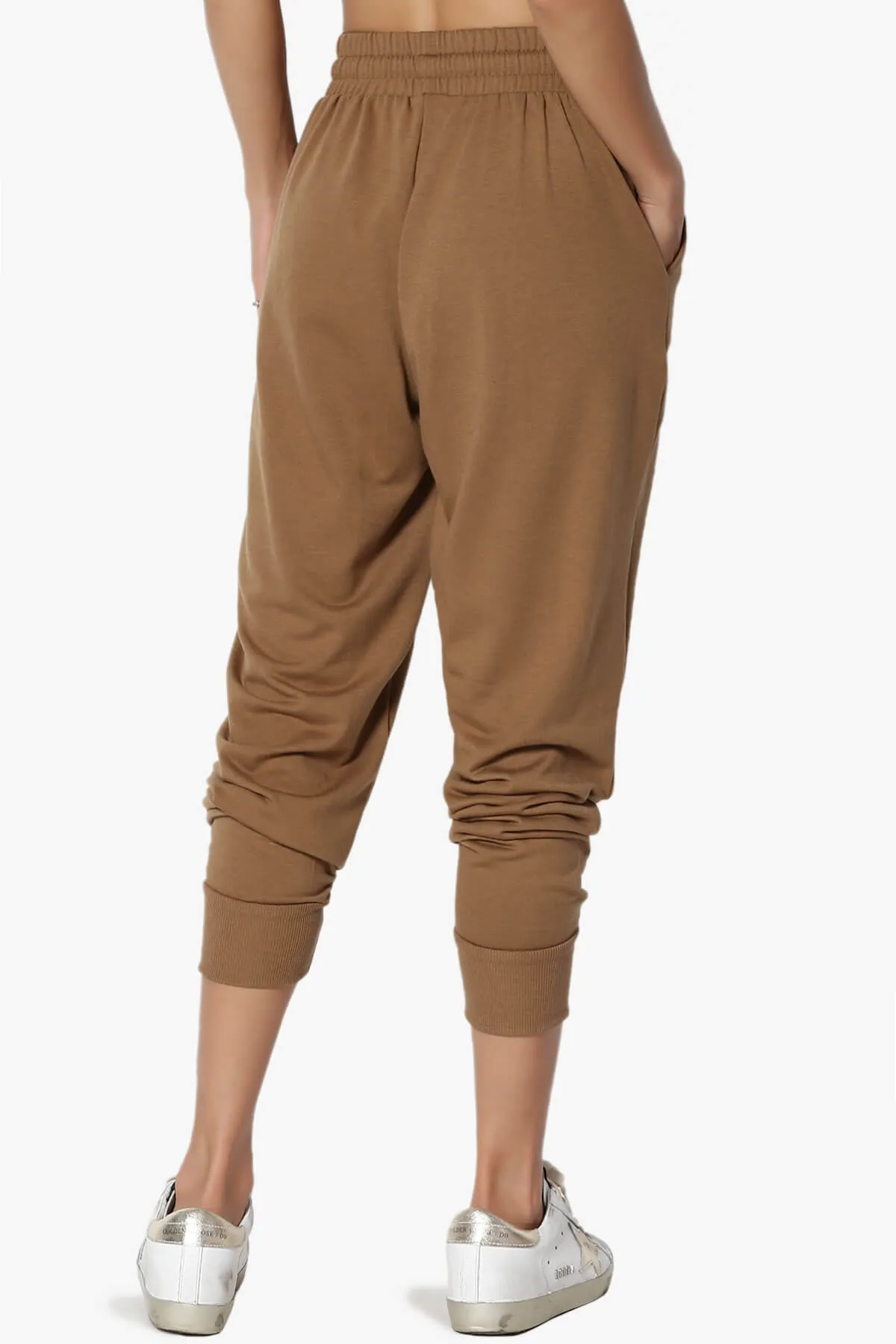 Lanette Drawstring Jersey Jogger Pants PLUS