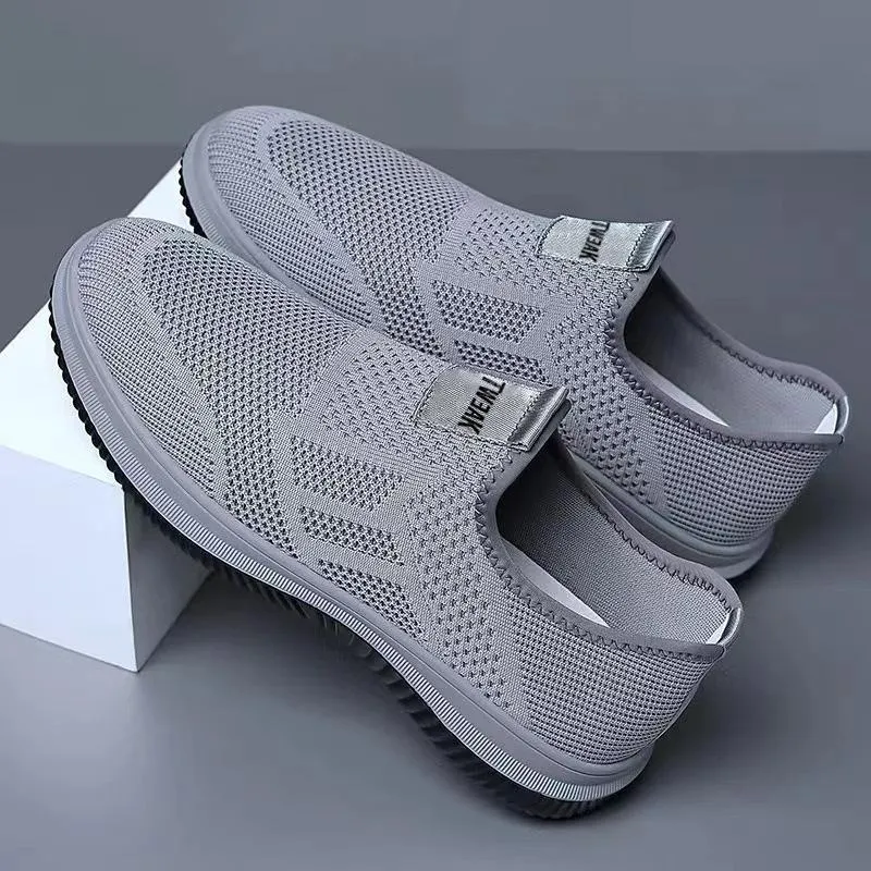 Men's Loafers & Slip-Ons Flyknit Shoes Casual Daily   Breathable Walking Shoes(Buy 2 Free Shipping✔️)