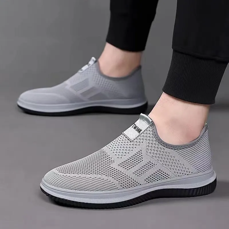 Men's Loafers & Slip-Ons Flyknit Shoes Casual Daily   Breathable Walking Shoes(Buy 2 Free Shipping✔️)