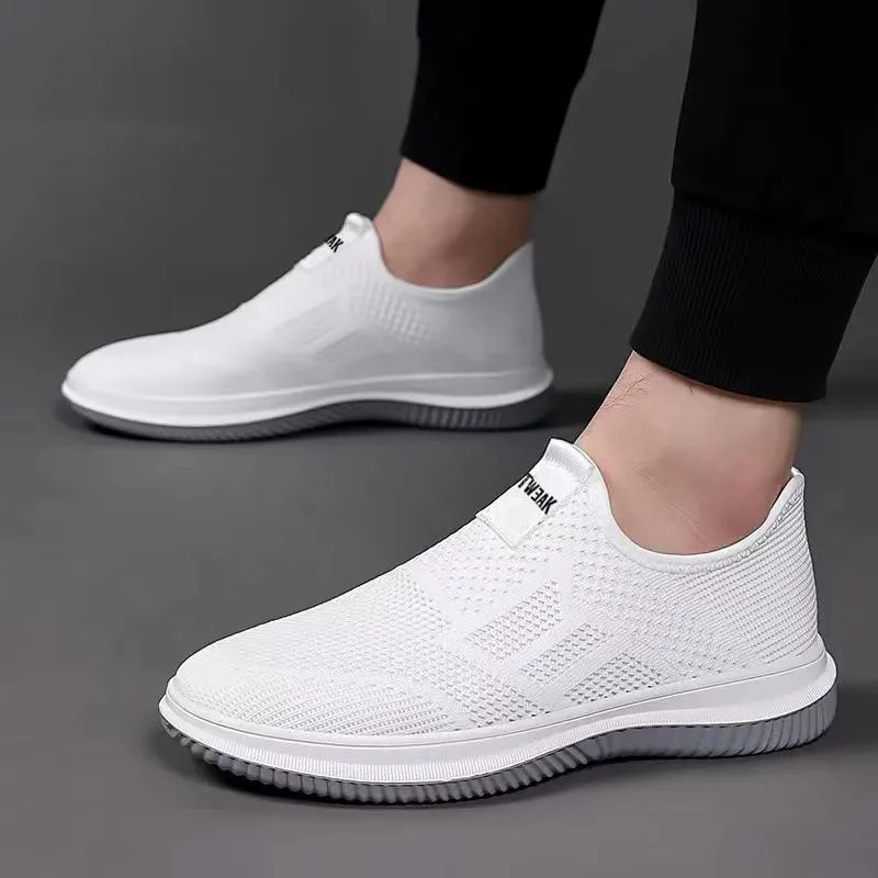 Men's Loafers & Slip-Ons Flyknit Shoes Casual Daily   Breathable Walking Shoes(Buy 2 Free Shipping✔️)