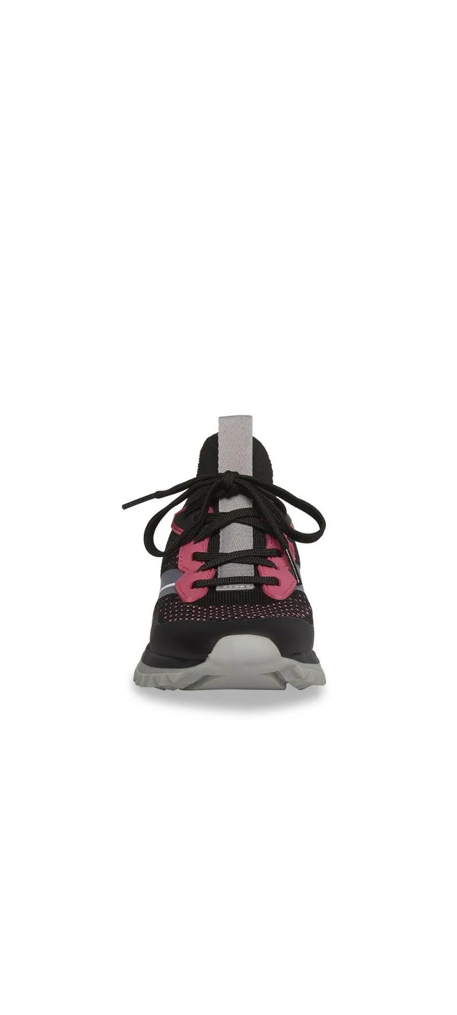 Steve Madden Dribble Black Multi Lace Up Rounded Toe Low Top Fashion Sneakers