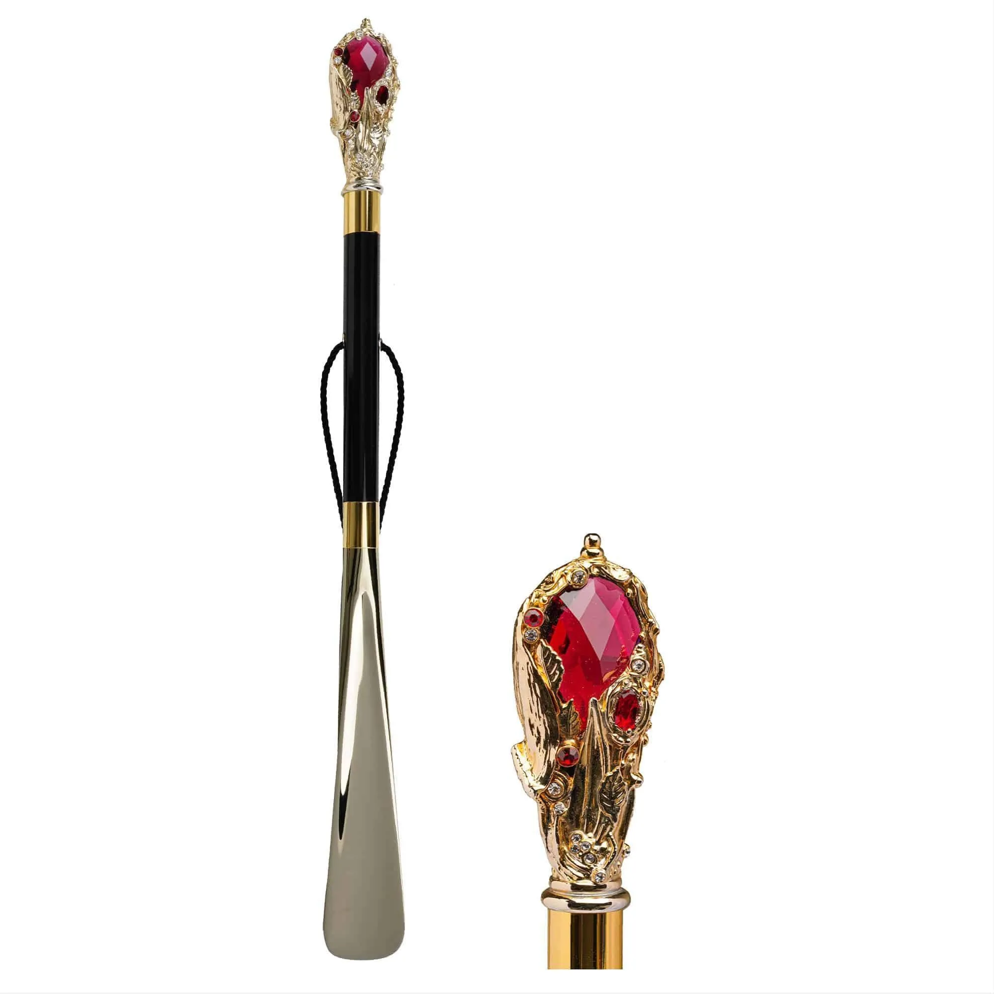 Swarovski Leaf Shoehorn