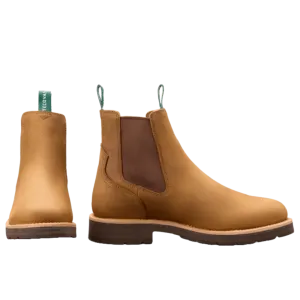 Tecovas Mens Cashew Rugged Chelsea Boots 10080CAS