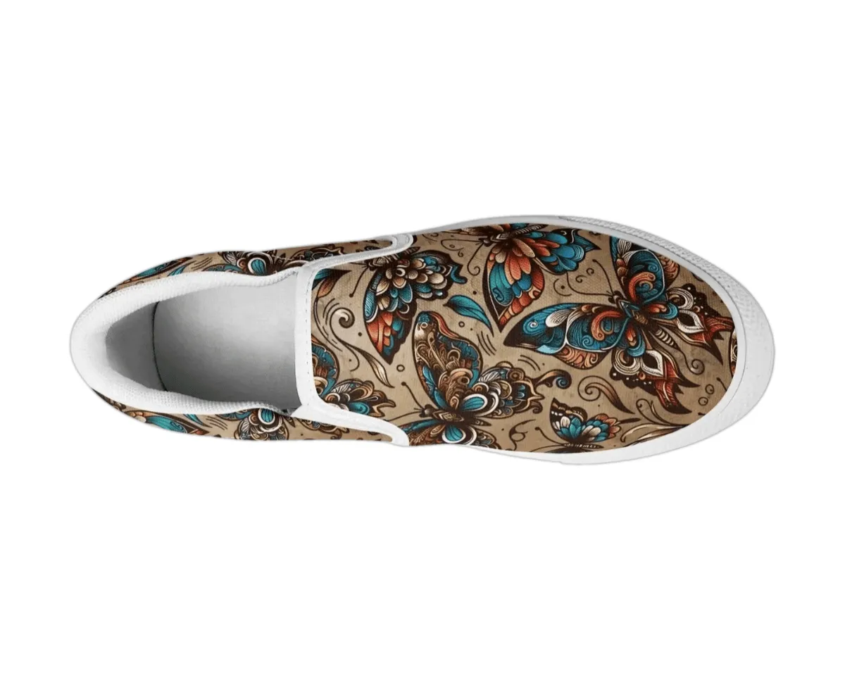 Traditional B-Fly Slip Ons
