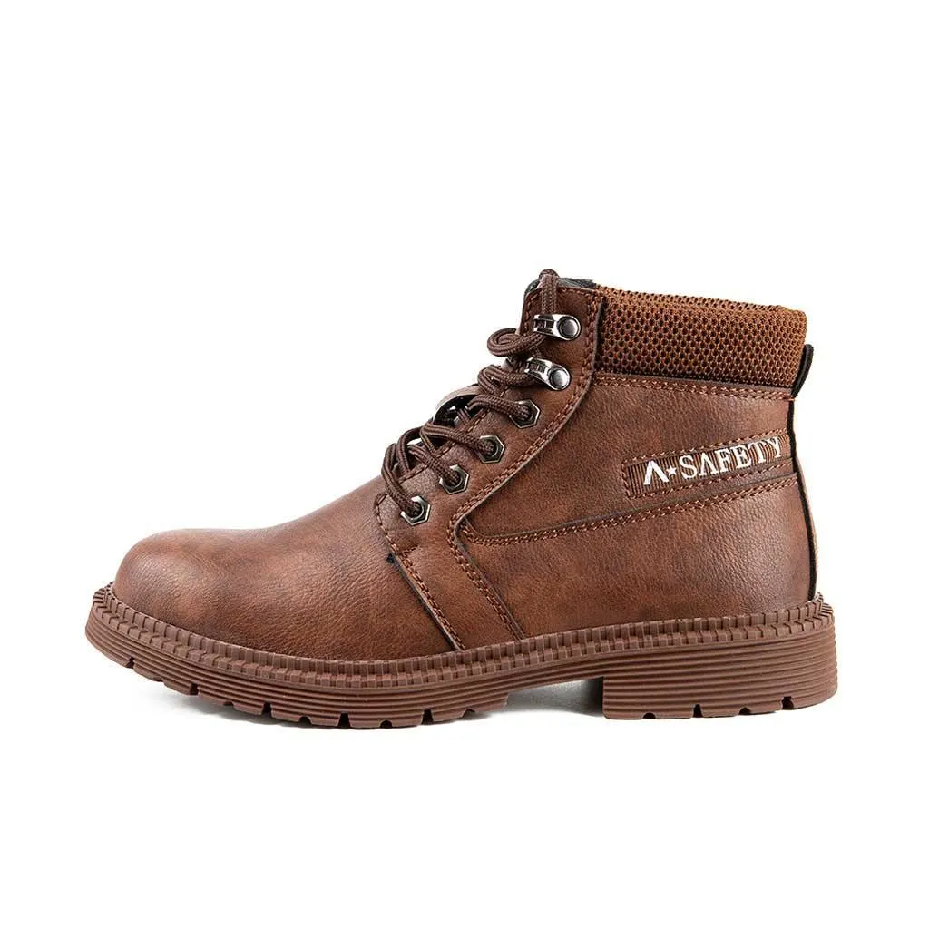 Women's 6" Steel Toe Boots - Rubber Sole | B079