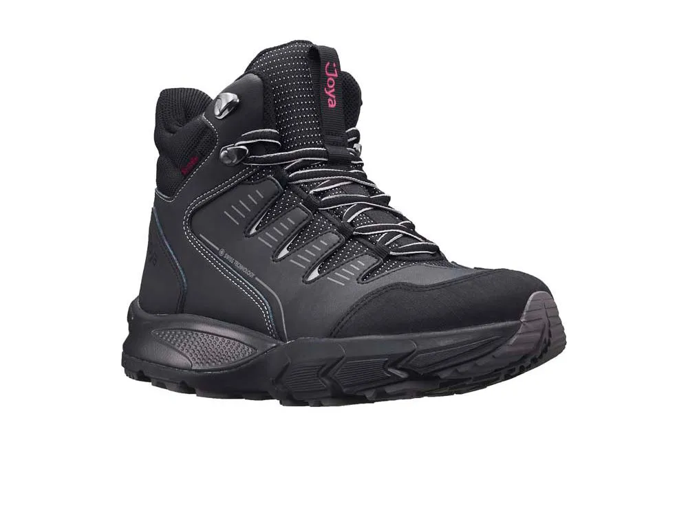 Womens Active Waterproof Sierra Black Hiking Shoes